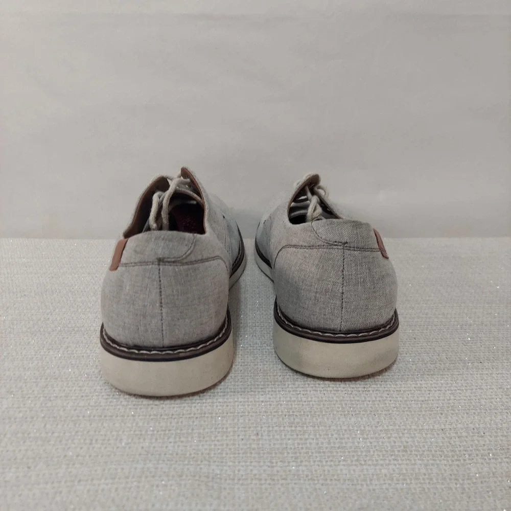 Madden Steve Canvas Lace Up Oxford Men's Size 9M Grey Disit‎